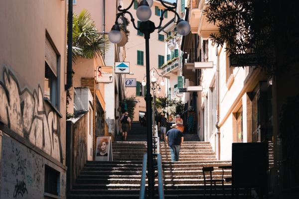 Charming Old Town Of Lugano